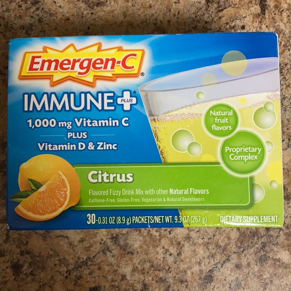 Emergen-C Immune Plus Citrus 30 Pack